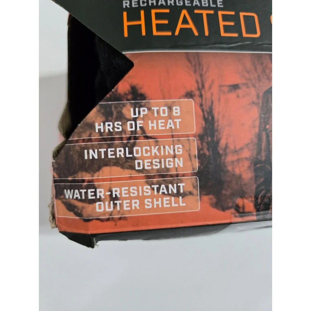 THAW Rechargeable Heated Scarf Black Water Resistant 5000mAh OS